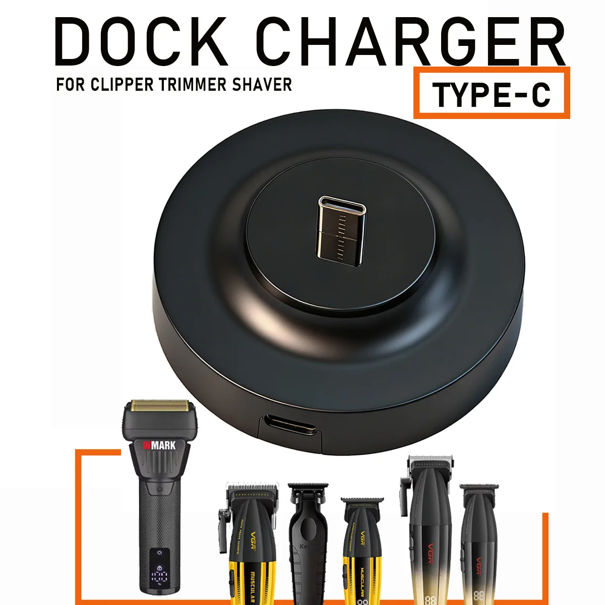 

WMARK Shaver NG 7982 Dock Charger Professional Electric Hair Clipper And Trimmer KM2299 V003 V906 BL600 BL800 Charging Base