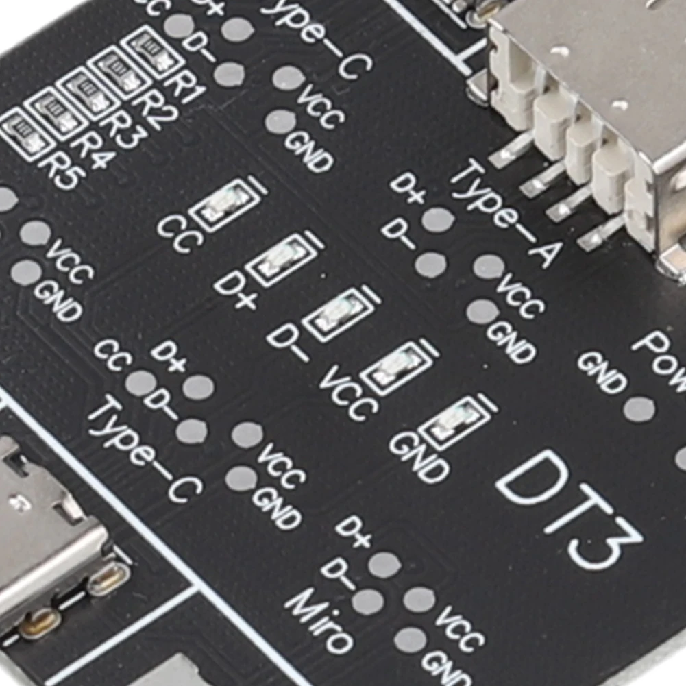DT3 USB Cable Tester USB Type-C Date Cable On-Off Detection Data Cable Inspection Board USB Cable Checker for iOS Android - view 6