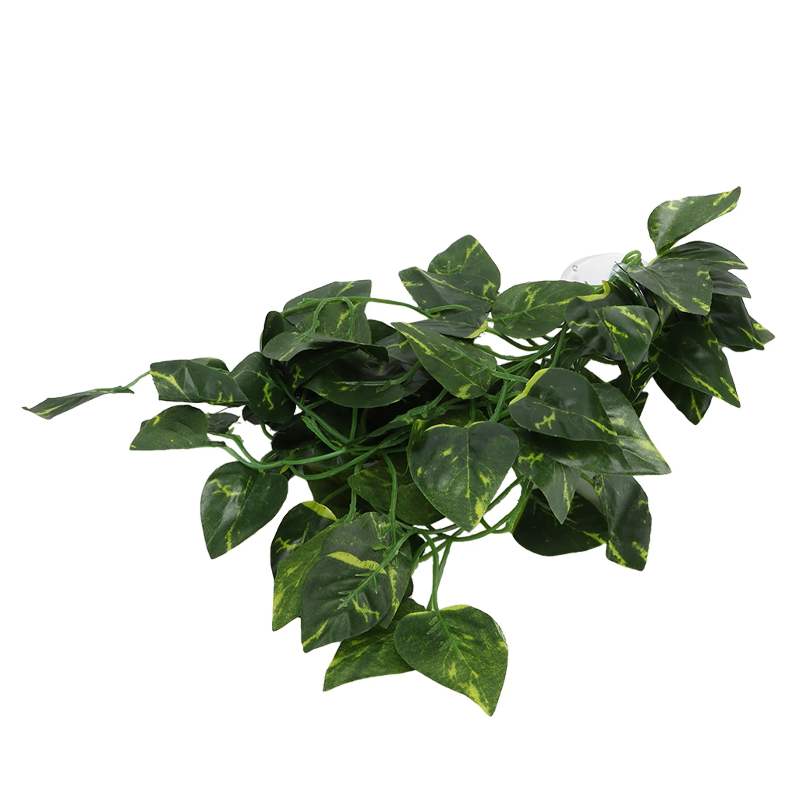 Aquarium Plant Vine - Plante artificielle en plastique pour reptiles,
