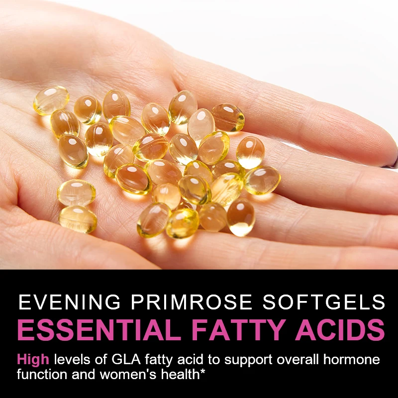 GPGP Greenpeople Natural Evening Primrose Oil Capsule Regulate Hormone Level Antioxidant Bones Immunity Helth For Women