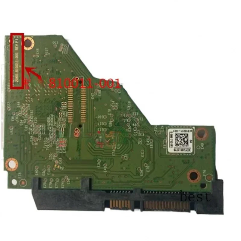 

WD жесткий диск PCB 2060-810011-001 REVP1 разблокированная печатная плата Decrypt PCB поддерживает PC3000