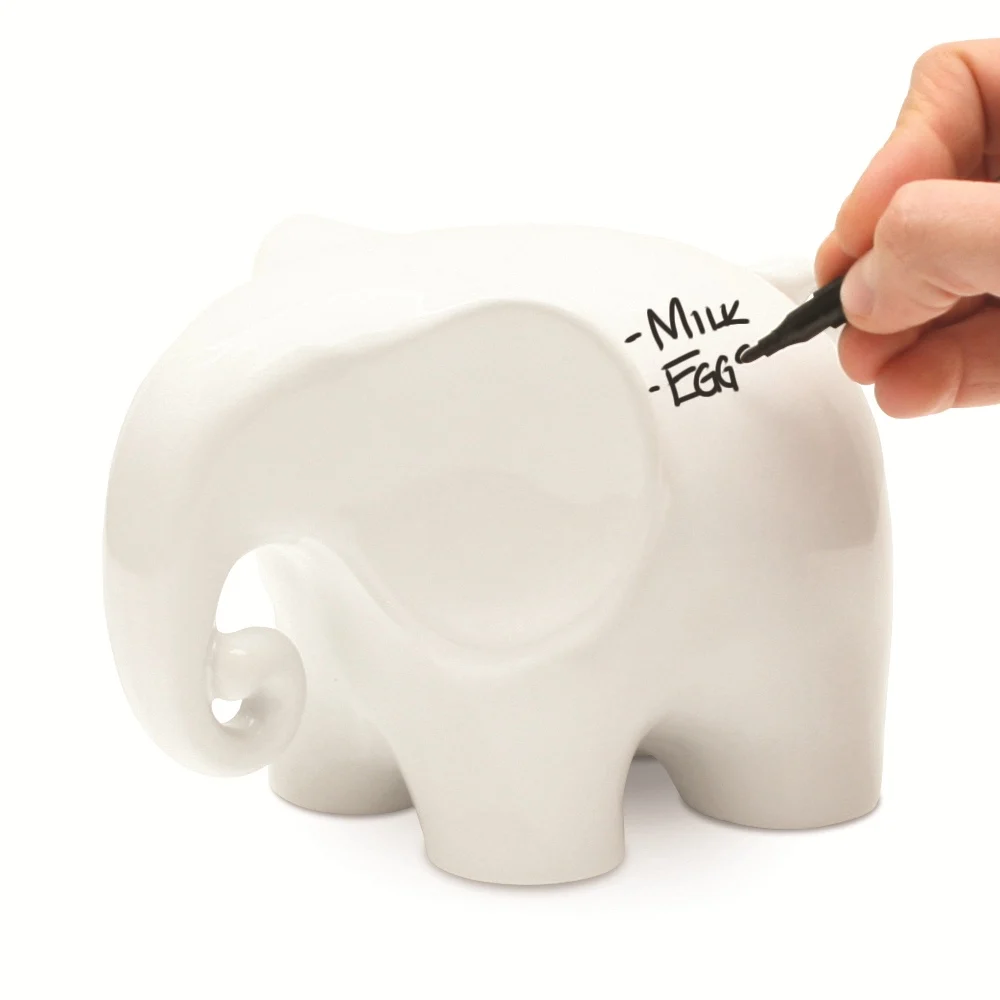 Wipe Notes Elephant Creative Memo Elephant Decoration Gift Memo Holder