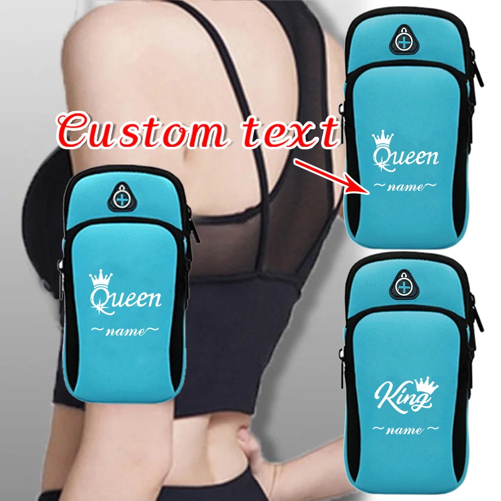 

Customized Name Running Bag Sports Arm Bag Lightweight Outdoor Equipment Mobile Phone Bag Waterproof Customized Product