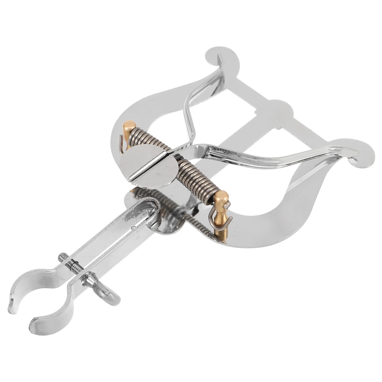 

Portable Horn Clip Clarinet Lyre Holder Marching Folder Trumpet Instrument Parts Music Stand Clamp on Metal Travel
