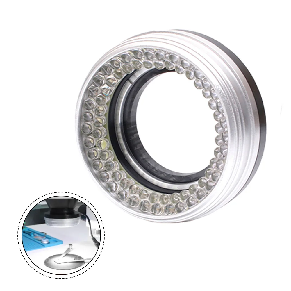 

Illumination Ring Light Adjustable Brightness Light Microscope Observations 72 LED Lamp Beads Long Service Life