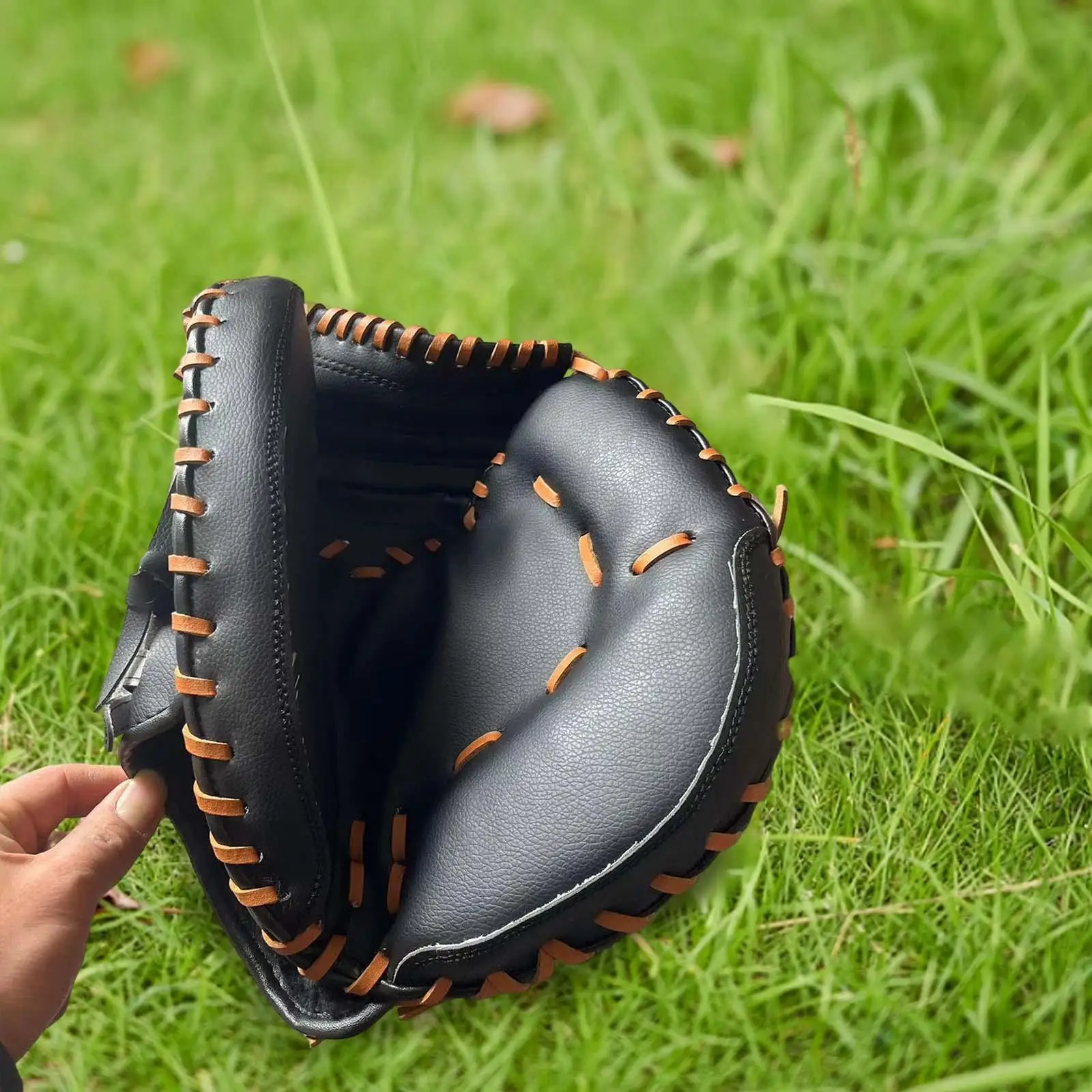 Thickened Baseball Glove Softball Mitt Flexibility Outfield Gloves Left Handed Comfortable PU Catcher Mitts for Training Match