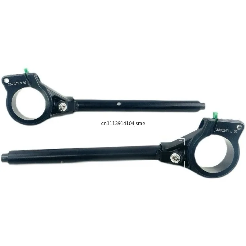 Motorcycle Left Right Separate Clip‑on Handlebar Fit for QJMOTOR Race600 QJ600GS‑3B QJ600GS‑3D Steering Stem Handle