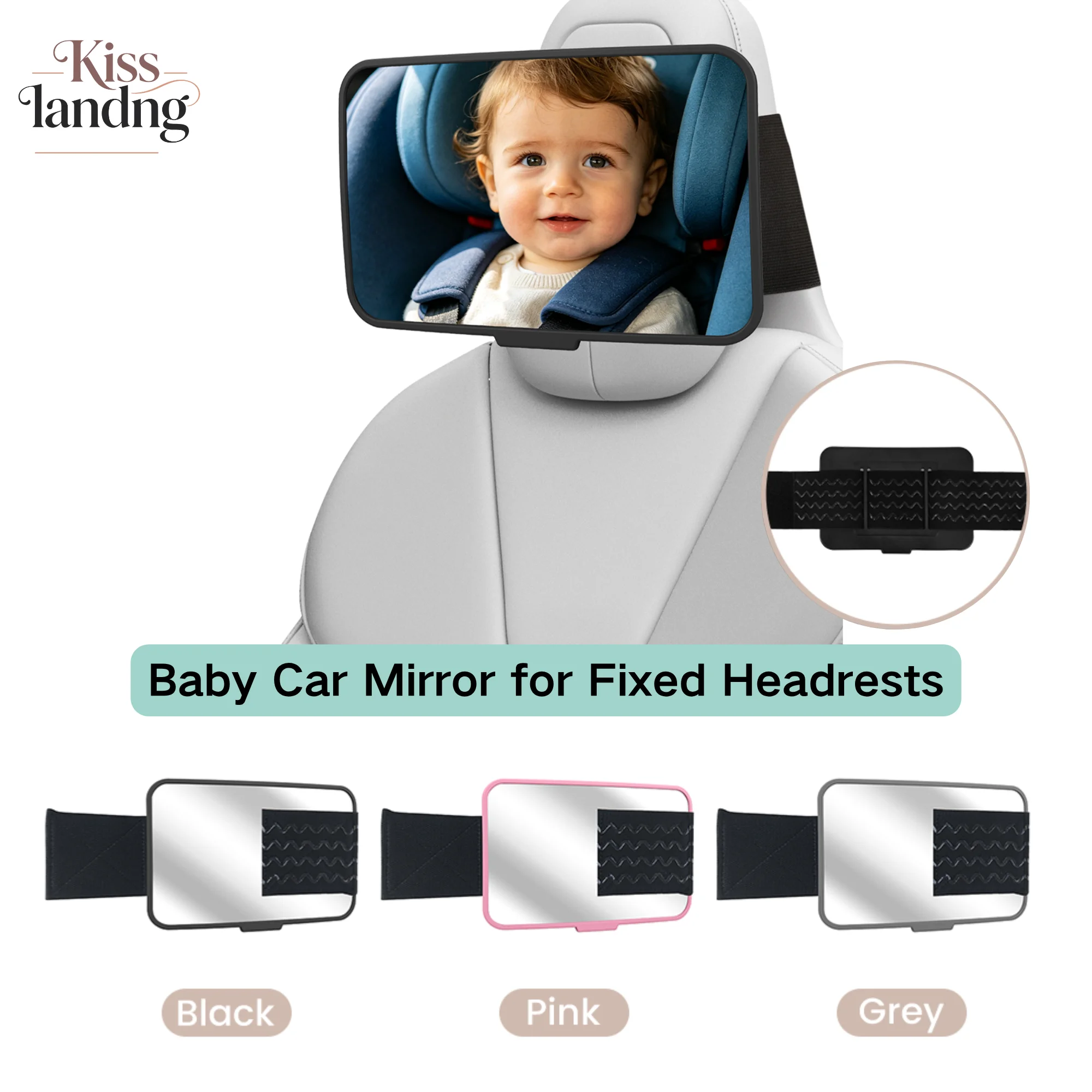espelho-de-carro-para-bebe-com-apoio-de-cabeca-fixo--espelho-retrovisor-ajustavel-com-faixa-elastica-ondulada-e-a-prova-de-quebra-para-encosto-de-cabeca-de-carro-nao-removivel