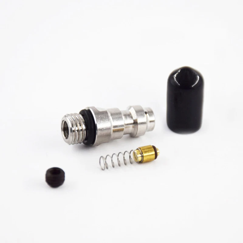 8mm Quick Connection Male Head Stainless Steel M8*1 With One-way Valve Air Nozzle