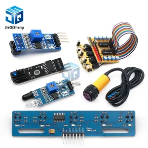 مستشعر تتبع مسار خط الأشعة تحت الحمراء بالأشعة تحت الحمراء ، تجنب العوائق ل Arduino و AVR ، ARM ، PIC ، DC 5V ، TCRT5000 أعلى 6 مبيعات ذخيرة ليزر 40 - رقم 5