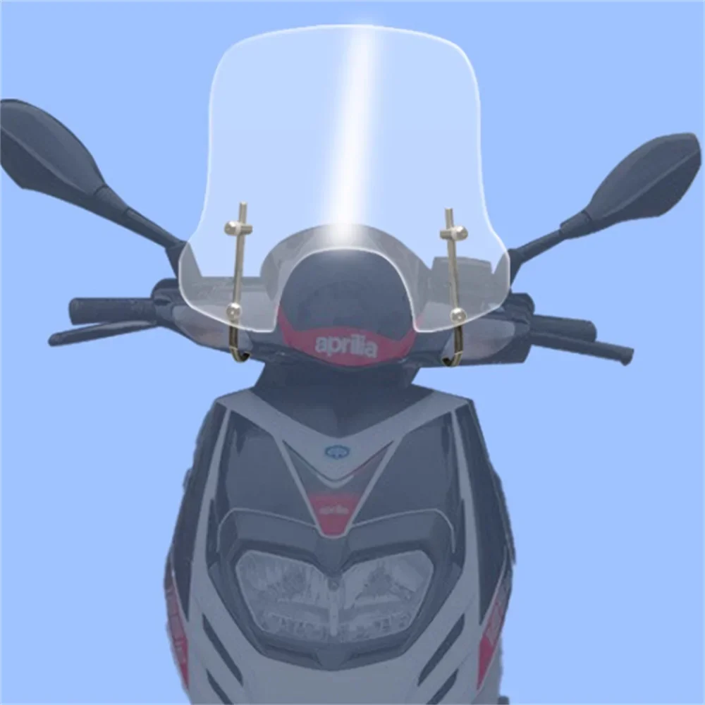 

With raised front windshield For PIAGGIO Typhoon 125 RA1 125T-5 windshield For Aprilia SR Motard 125 Typhoon chest guard