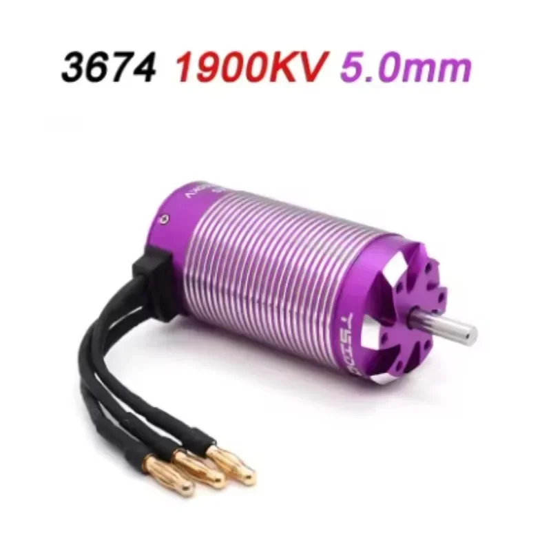 

Brushless Sensorless Motor 3674/3660/3650 4 Poles for 1:8 1:10 WLtoys HSP Tamiya Trxs GTR RC Off-Road Racing Buggy Cars