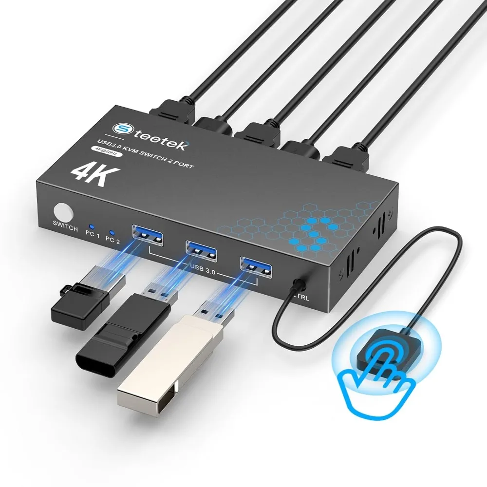 Usb 3.0 Hdmi Kvm Sw… - image