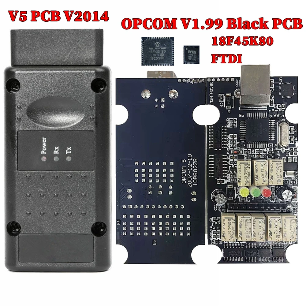 

Прошивка OPCOM V1.99/1.95/1.70 OBD2 для считывателя кодов CAN-BUS для Opel OP COM OP-COM диагностический чип PIC18F458 FTDI