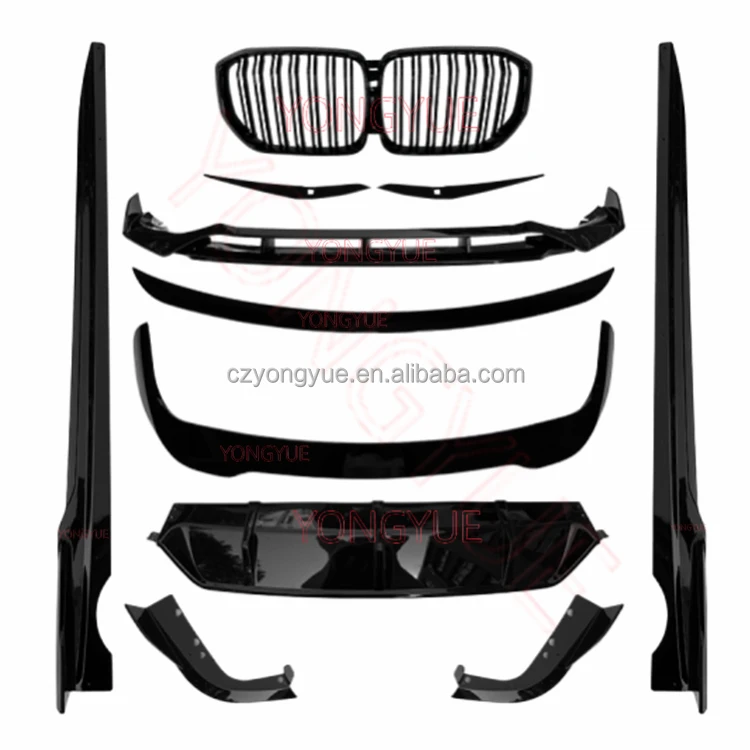 

Dream Garage G05 Bodykit Include Rear Fender Warp Angle Rear Spoiler Front Lip Side Skirt G05 Body Kit For X5 G05 2019+