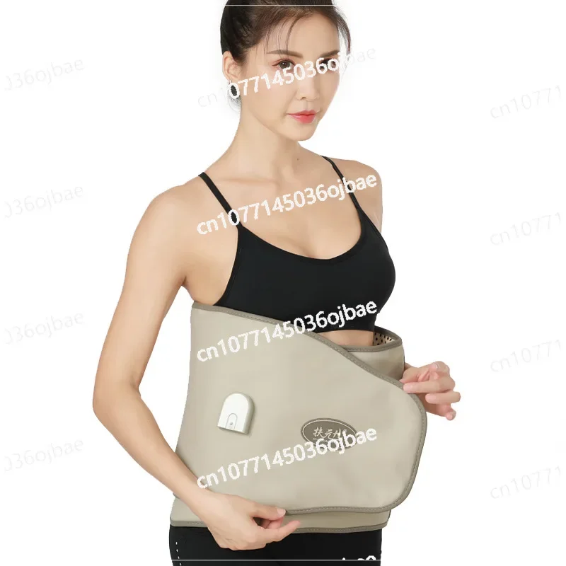 Far Infrared Hot Compress Massage Belt Swinging Machine Magnetic Stone Kneading Instrument Vibration Heating