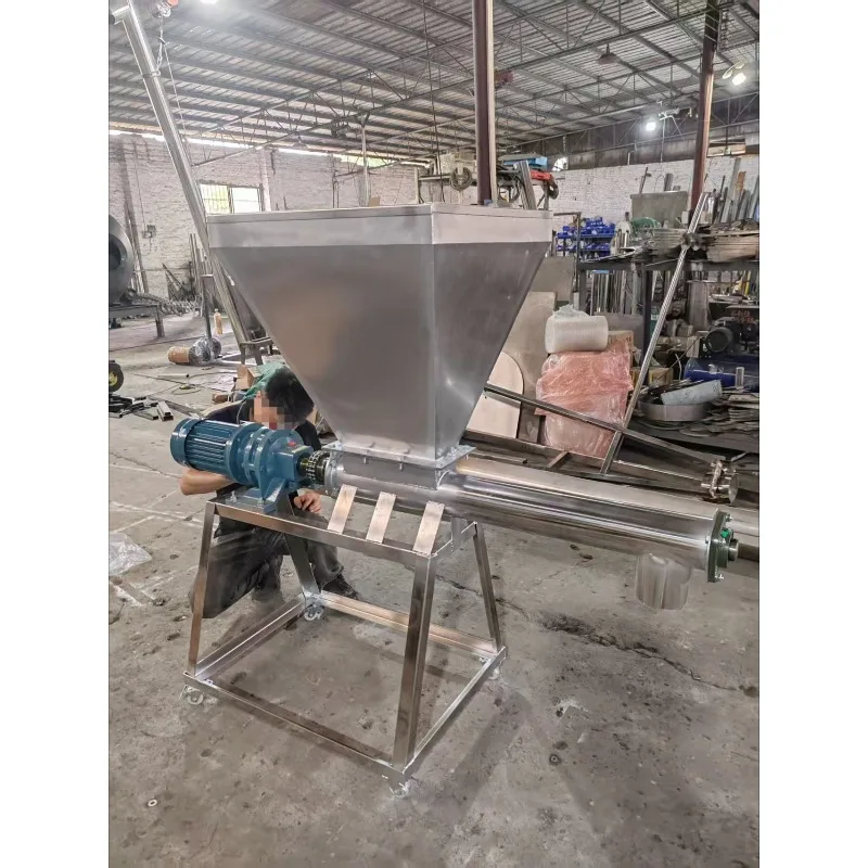 وحدة تغذية لولبية أوتوماتيكية، ناقل لولبي قابل للتعديل، مناسب لأنظمة توزيع أعلاف المزرعة لتغذية الدواجن والماشية #3