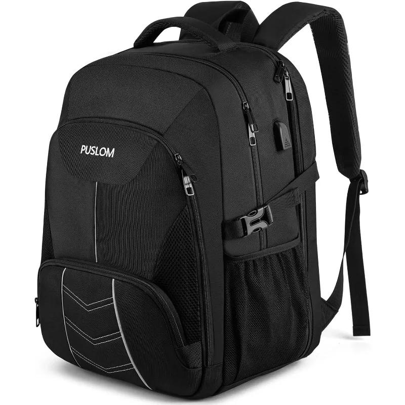 Extra Large Backpack for Men 55L,18.4Inch Travel Laptop Backpack with USB Charging Port Business Flight