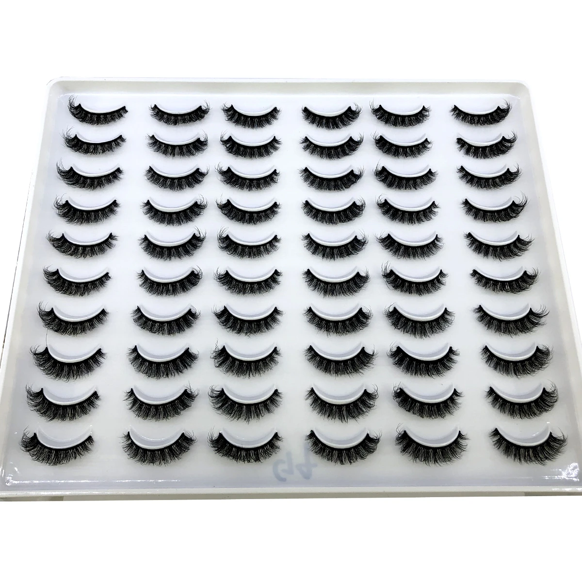 30 Paar Flauschige Lange 3D Nerz-Wimpernverlängerungen Weiche Nerz-Wimpern für Schönheit – Detail 13
