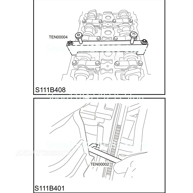 Roewe 350 engine timing special tool 360 MG 3 MG3 Zotye T600