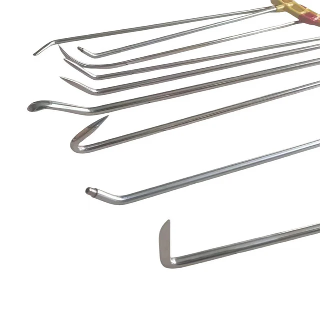 Comprehensive Set of 49 Heavy-Duty Hooks Rods for Efficient Car Dent Removal Small-Scale Hail Dent 5