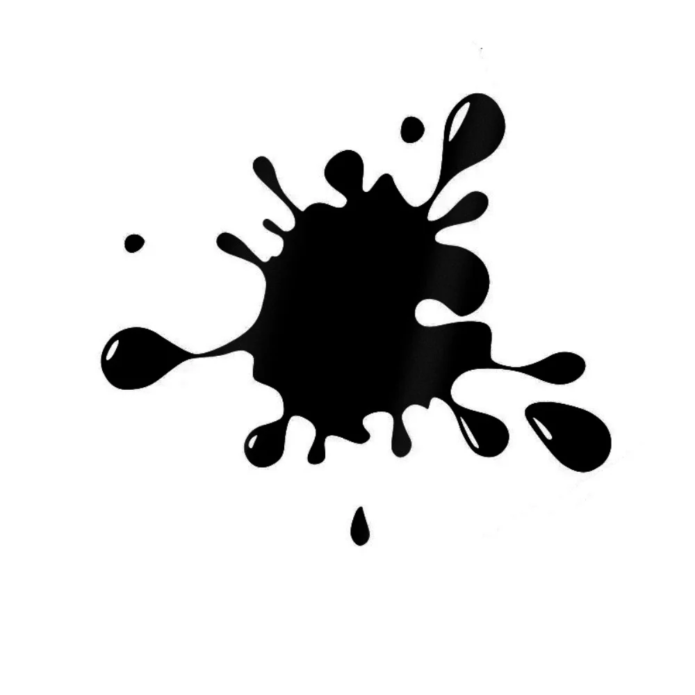 Water Splash Vinyl Motorcycle Stickers Waterproof Decals for Auto Body - Rain Drop Design Funny Exterior Decor Accessories