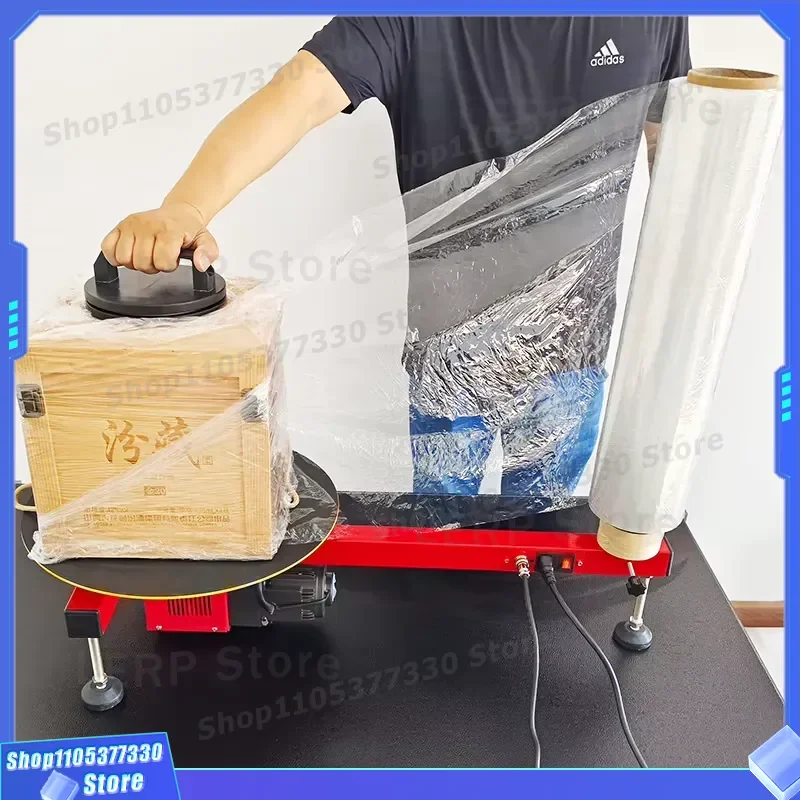 Automatic Stretch Film Wrapping Machine Pallet Wrapper for Logistics Packaging Industrial Grade High Speed Sealing Device