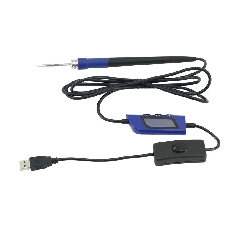 Atten GT-2010 + 5V 2A USB Rechargeable Digital Display Portable Soldering Iron Telephone Repair Welding Tool