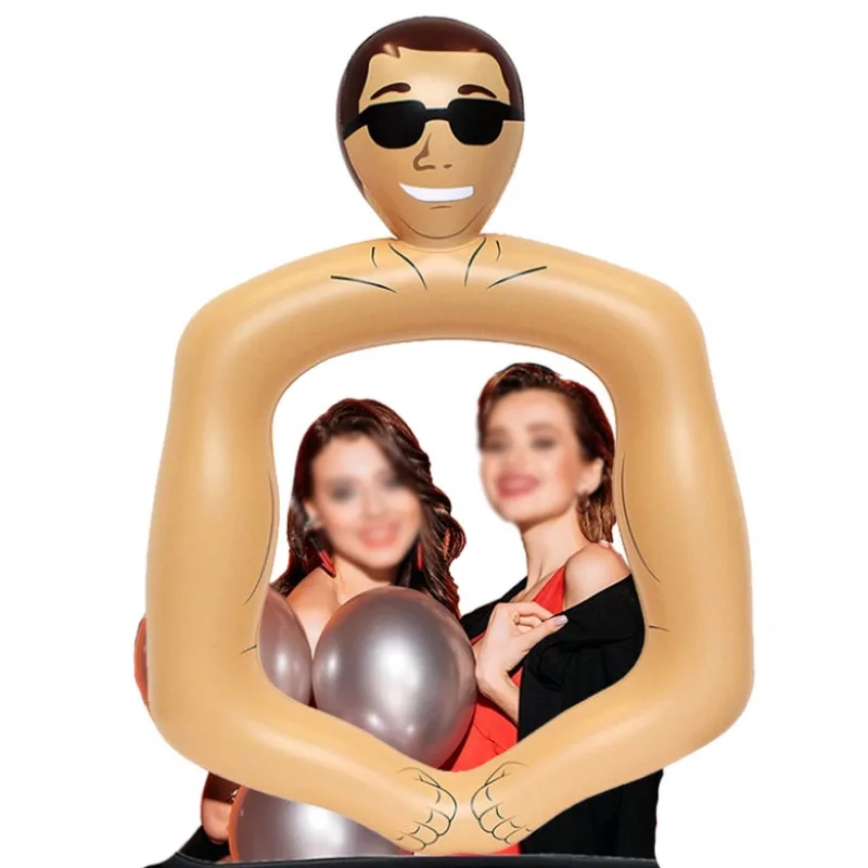 نفخ العضلات رجل Slammer السباحة الدائري بركة حفلة عيد ميلاد عيد الحب حفلة موسيقية بار النشاط في الهواء الطلق الدعائم