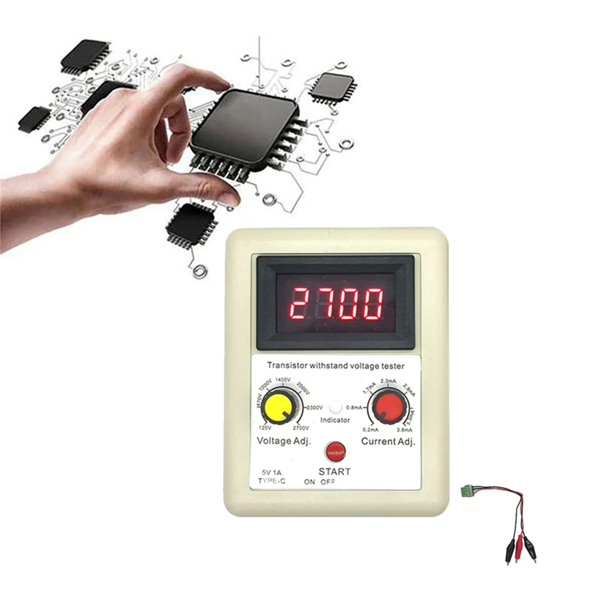 Популярный тестер транзисторов IGBT A емкостью напряжения