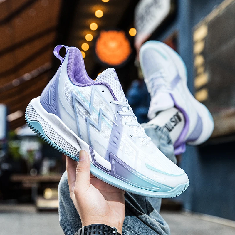 

Баскетбольные кроссовки 2025 года, низкие мужские износостойкие новые молодежные профессиональные амортизирующие спортивные кроссовки для реальной боевой армии