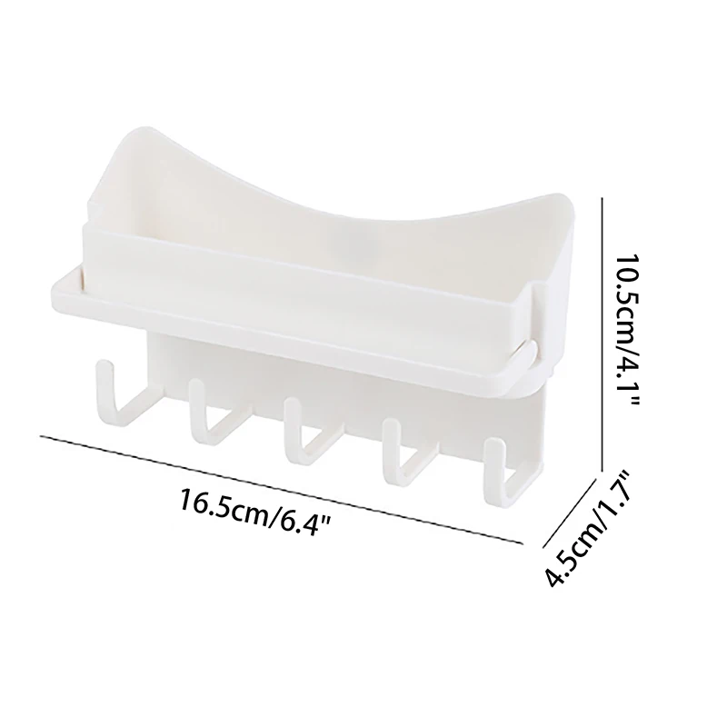 NEW Hair Loop Head Rope Storage Rack, Non Punching Multifunctional HookDormitory Seamless Storage Rack