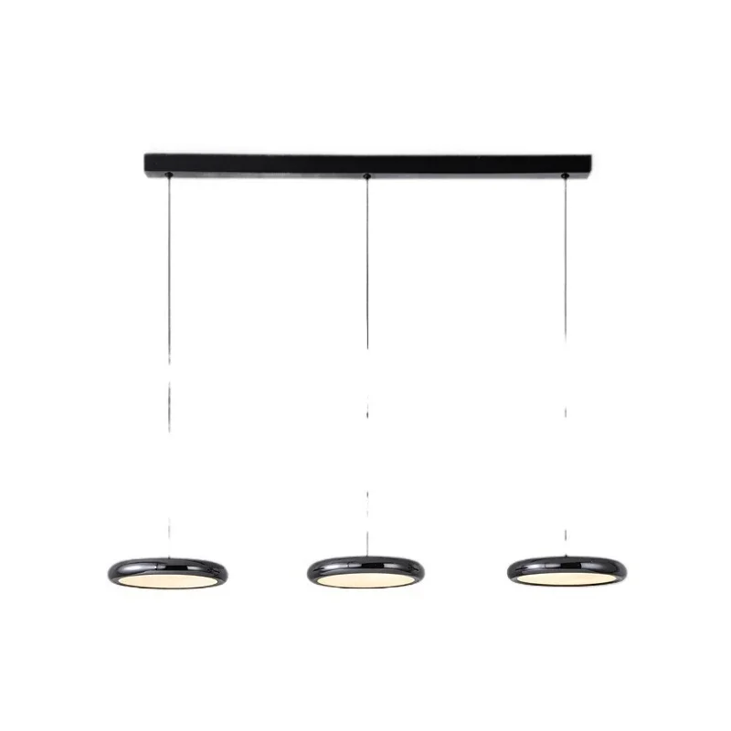 

Restaurant chandelier, modern minimalist creative bar counter, chandelier minimalist Nordic light luxury