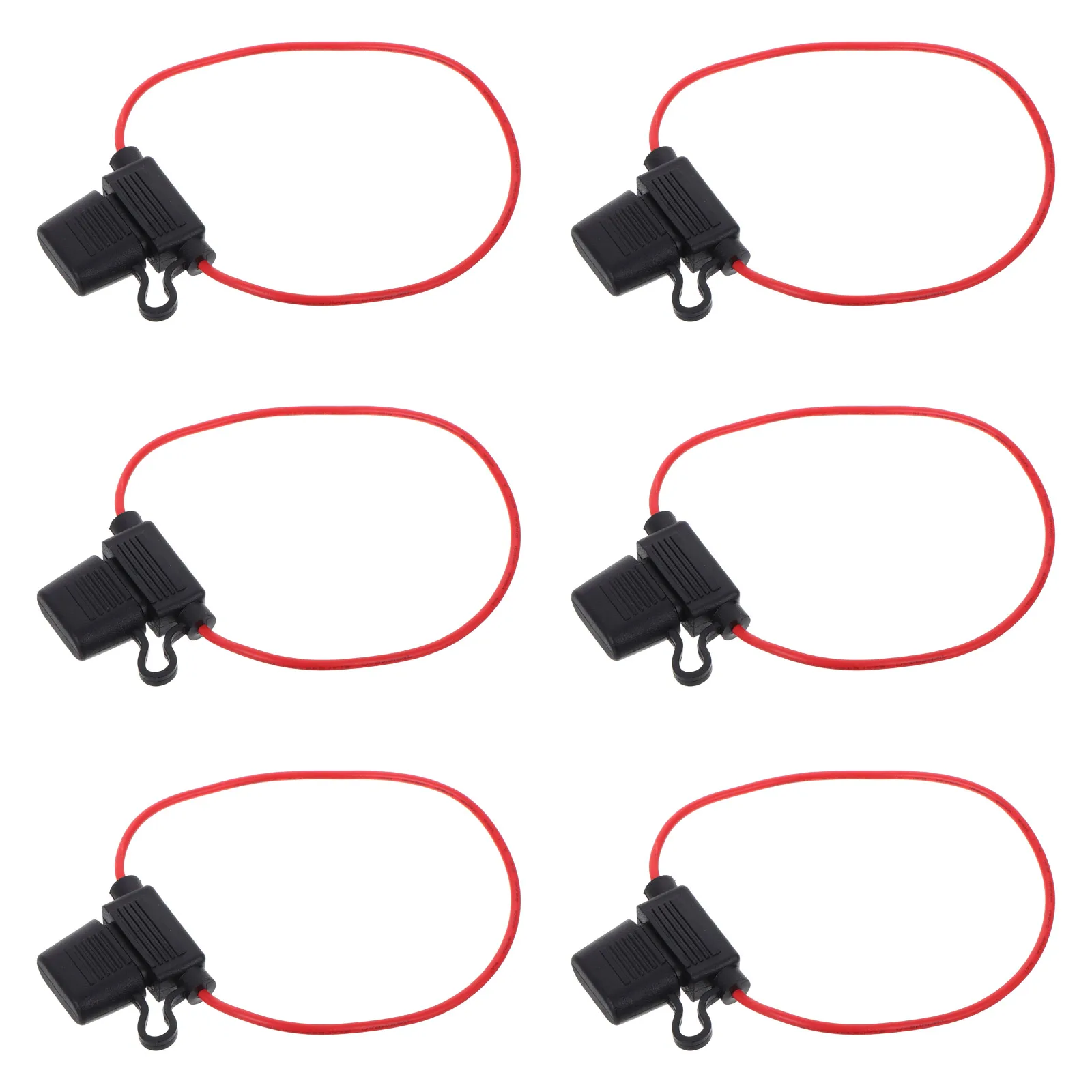 

6 Pcs Circuit Waterproof Bracket Car Kit Automotive Fuse Block Suite Blade Holder