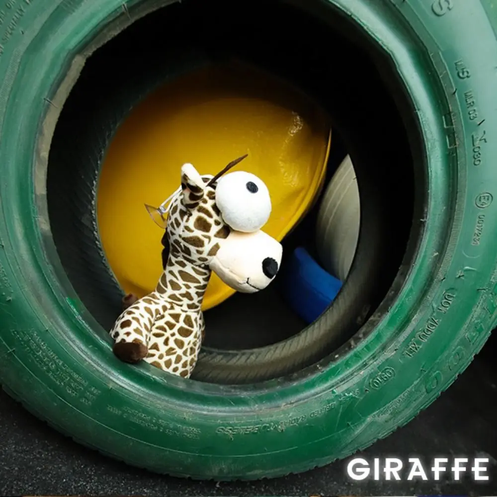 

Student Children Big Eyes Forest Animals Giraffe Plushies Stuffed Animal Crocodile Leopard Elephant Monkey Christmas Gifts
