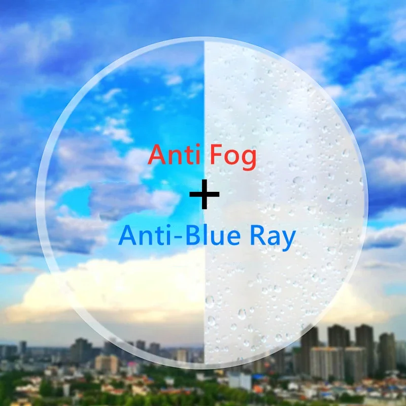 OLLYMURS 1,56/1,61/1,67/1,74 Противотуманные, анти-синие CR-39, близорукость/гиперопия, смола, антибликовые/подряпины, высококачественные оптические линзы