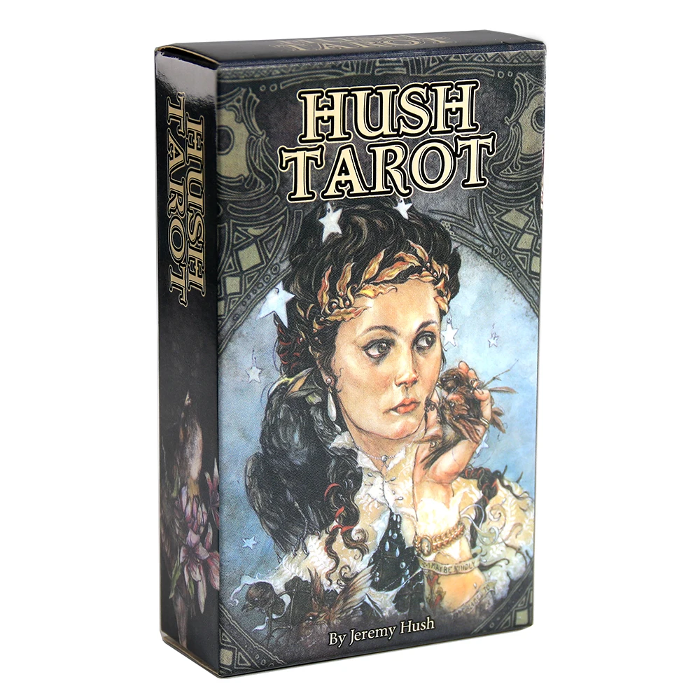 

Hush Tarot: A 78 Tarot Cards Deck English Version Future Telling Occult Oracle