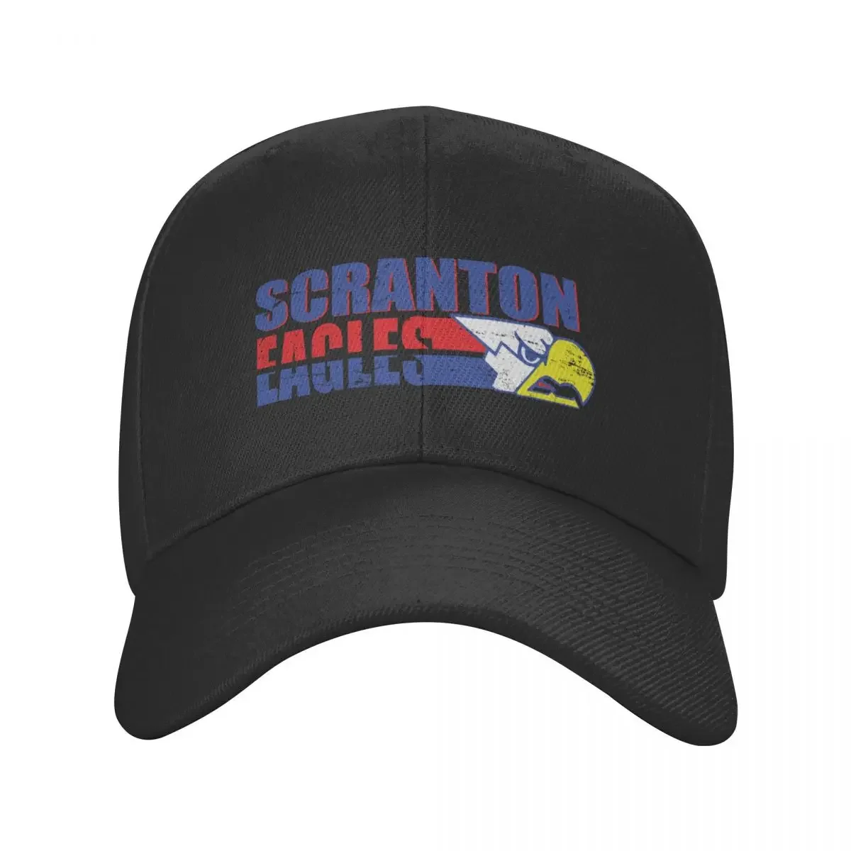 Distressed Scranton Eagles Baseball Cap hard hat Icon Rave Custom Cap Women Hats Men's