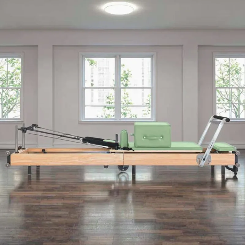 

YTYIN High Quality Portable Home Folding Pilates Reformer Premium Foldable Pilates Reformer Hot Sell Commercial Pilates Reformer