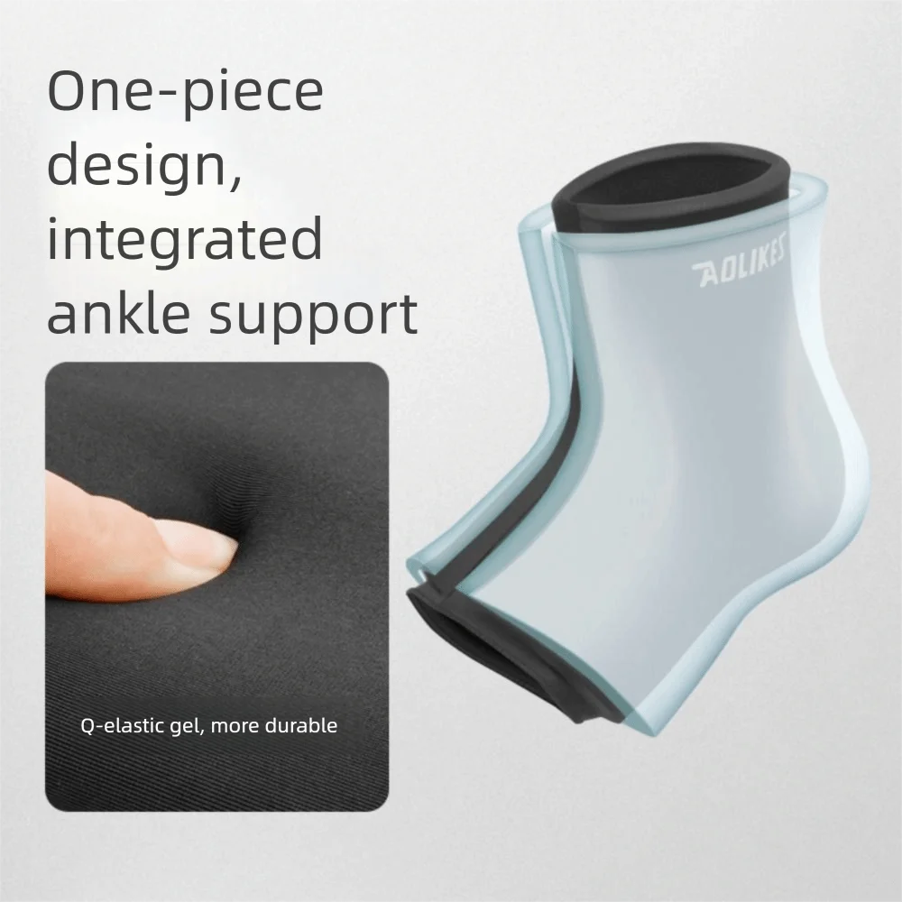 

Hot & Cold Relief Gel Ankle Sleeve Reusable Premium Gel Ankle Ice Pack 360° Full Coverage Soft-Touch Ankle Support