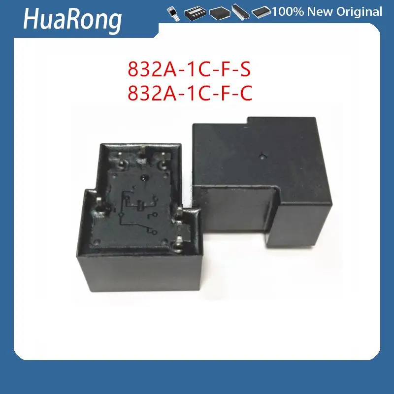 2Pcs/Lot   832A-1C-F-S 12VDC  20A 832A-1C-F-C 12VDC 5PIN  832A-1A-C-BH 24VDC  4-PIN