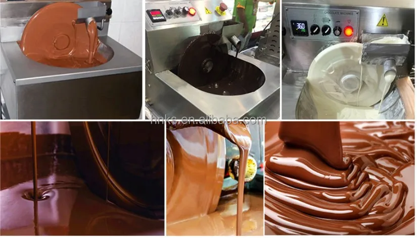 Chocolate Tempering Melting Warmer machine Table Vibration 8kg/batch Small Mould Chocolate Molding Melting Machine