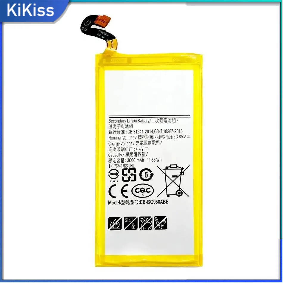 

Mobile Phone Battery For Samsung Galaxy S8 G950 3000Mah EB-BG950ABE Safe