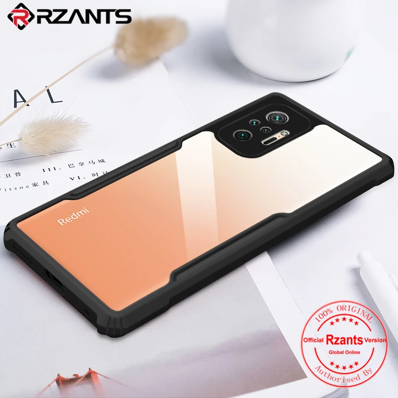 

Rzants For Xiaomi Redmi Note 10 11 10S Redmi Note 10 Pro Max Plus POCO M3 Pro 5G 4G Case Hard Protection Slim Clear Cover