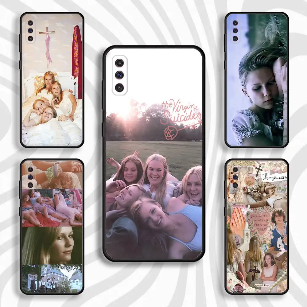 

The V-Virgin S-Suicides Phone Case For Samsung S 25,24,23,22,30,21,10,9,Ultra,Plus,Lite,FE,4,5 G Black Soft Case