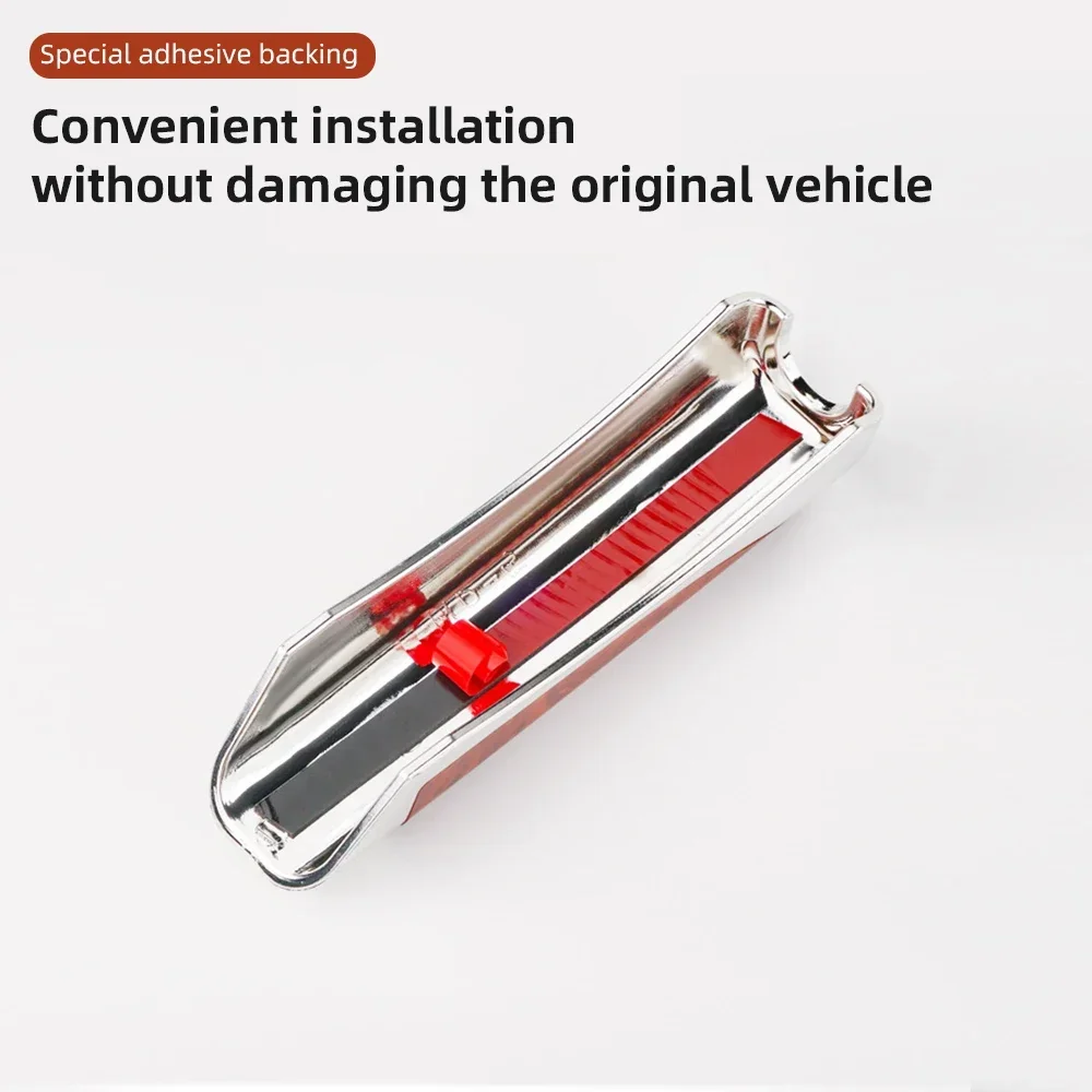 

Universal Car Handbrake Grips Hand Brake Cover Protection Cover Carbon Fiber Parking Brake Decoration Shell Interior Accessories