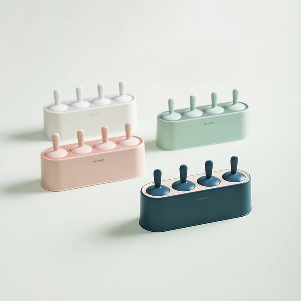 

1PC Household Popsicles Making Box Special Ice Cream Mould Summer Ice Cream Making Mold for Home Use (Dark Blue)