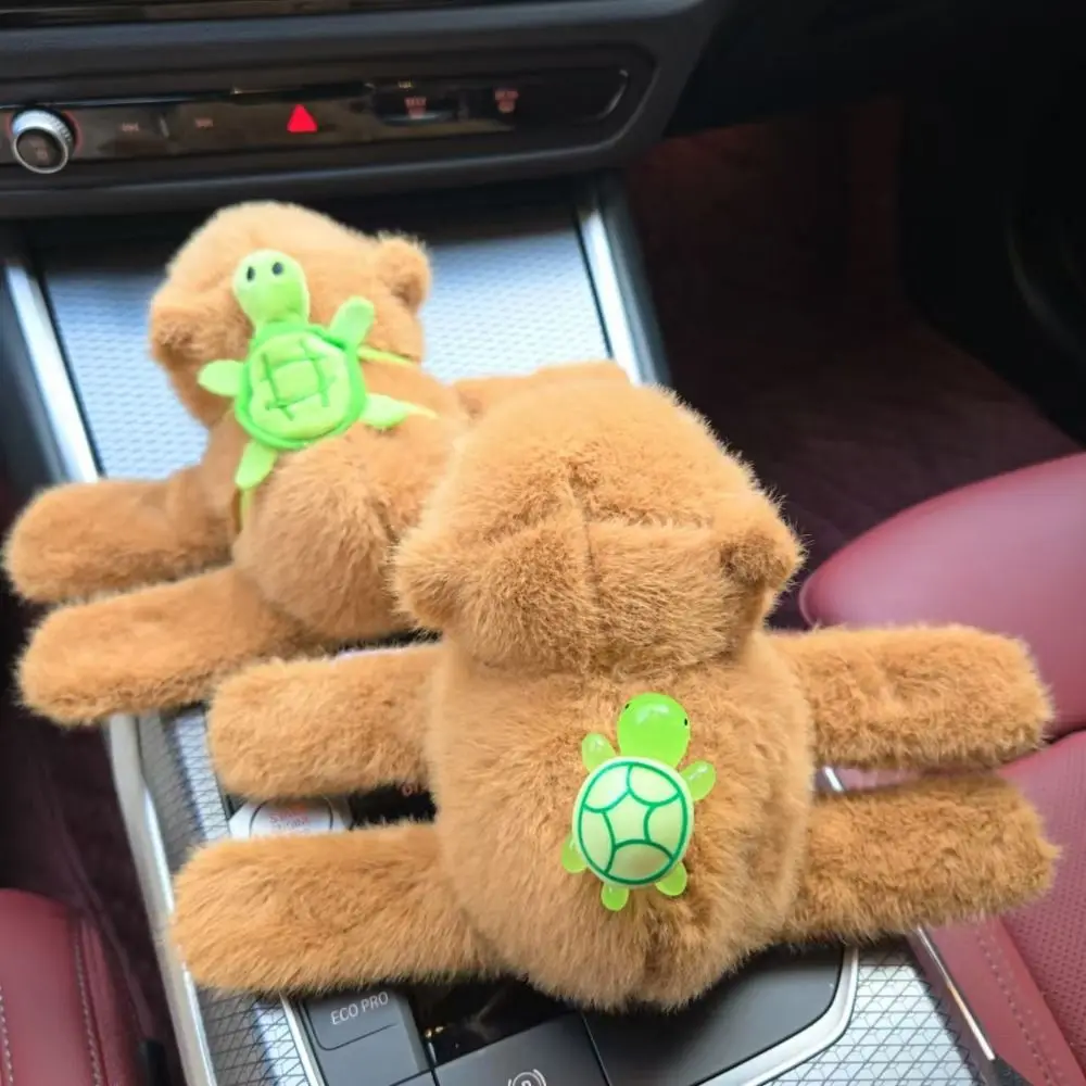 Glow-in-the-dark turtle Capybara Plush Slap Bracelet Clap Circle Toy Wristband Capybara Slap Snap Doll Toy Cute Fluffy