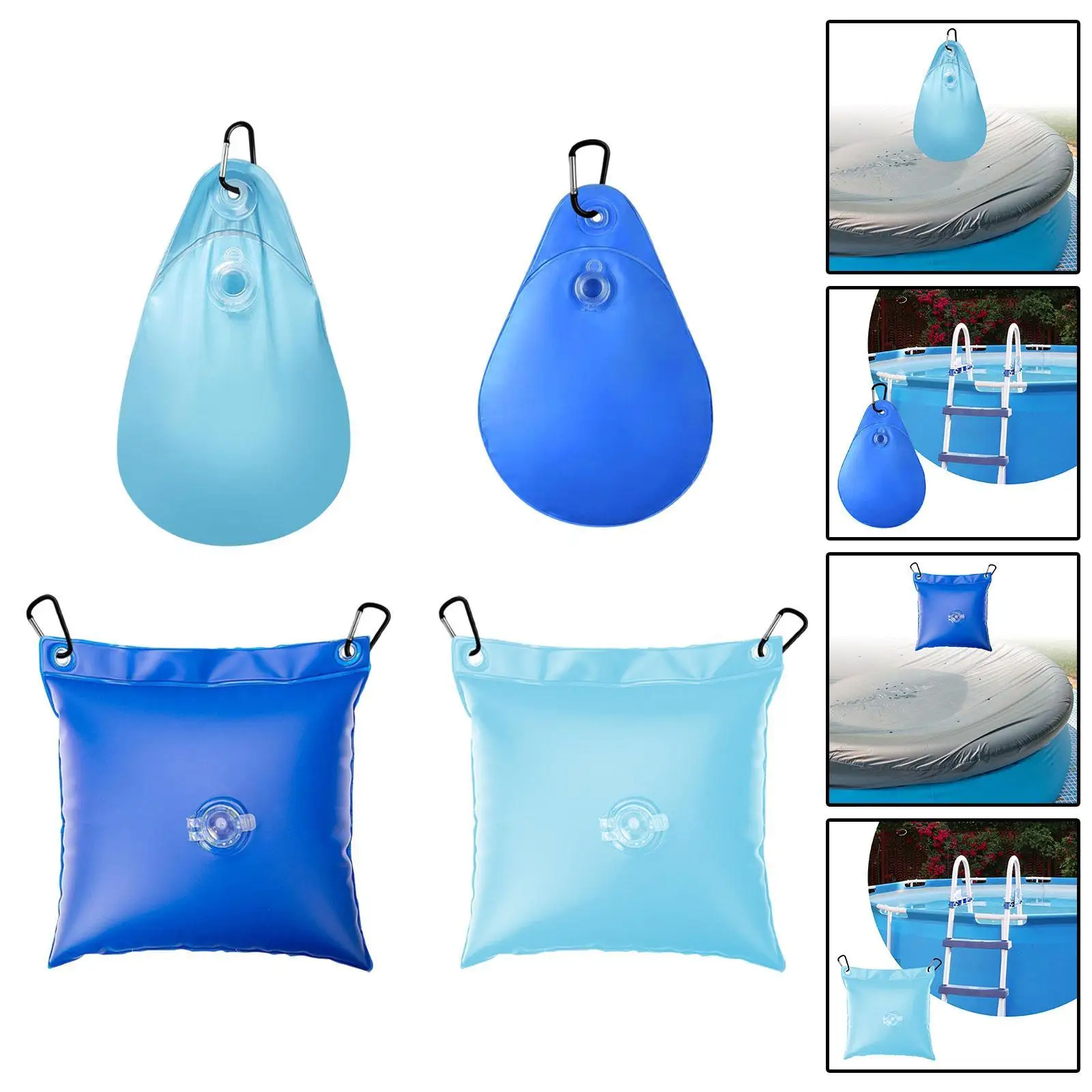 Swimming Pool Cover Hanging Bag PVC Antifreezing for above Ground Pools