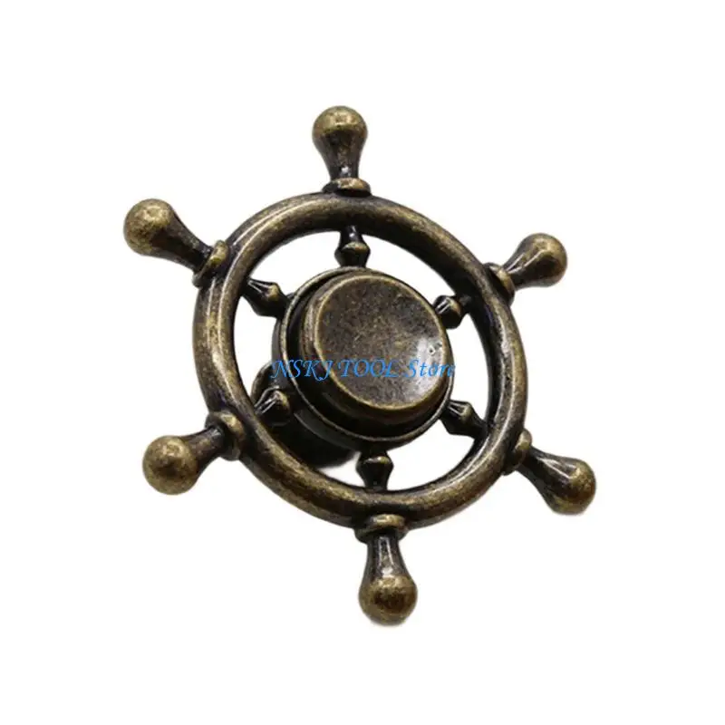 L8RC Zincs Alloy Dressers Knob Rotating Wheel Cabinet Door Handle Wardrobe Pulls